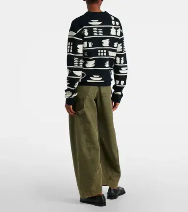 JW Anderson Jacquard wool sweater | Thumbnail 5 JW Anderson Jacquard wool sweater | Thumbnail 5