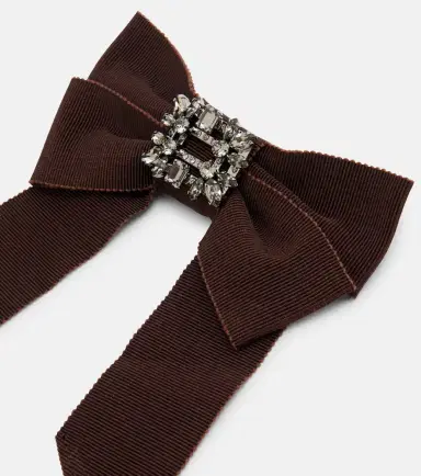 Roger Vivier Broche Vivier embellished hair clip | Thumbnail 3