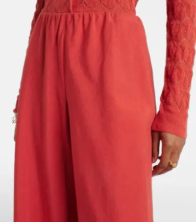 Vince Cotton and linen-blend wide-leg pants | Thumbnail 2