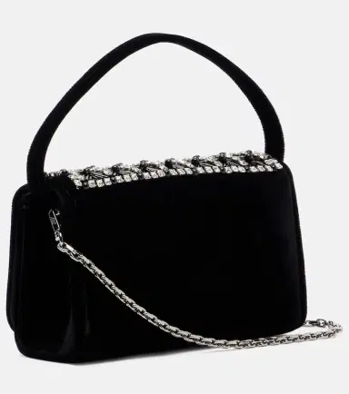 Roger Vivier Pilgrim Micro embellished velvet clutch | Thumbnail 2 Roger Vivier Pilgrim Micro embellished velvet clutch | Thumbnail 2