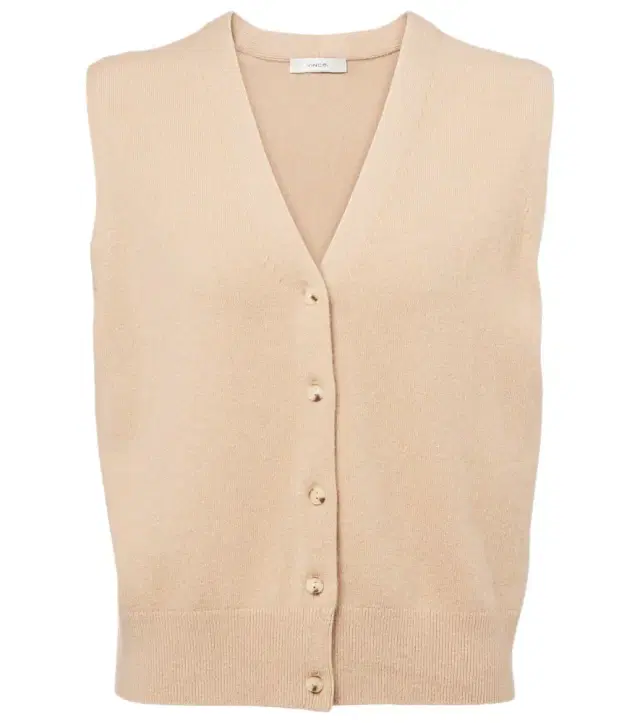 Vince Wool and cashmere-blend vest