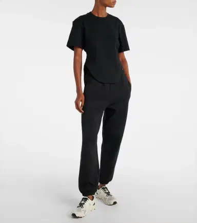 Adidas by Stella McCartney Gathered cotton T-shirt | Thumbnail 3 Adidas by Stella McCartney Gathered cotton T-shirt | Thumbnail 3