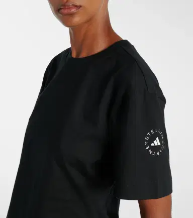 Adidas by Stella McCartney Gathered cotton T-shirt | Thumbnail 6 Adidas by Stella McCartney Gathered cotton T-shirt | Thumbnail 6