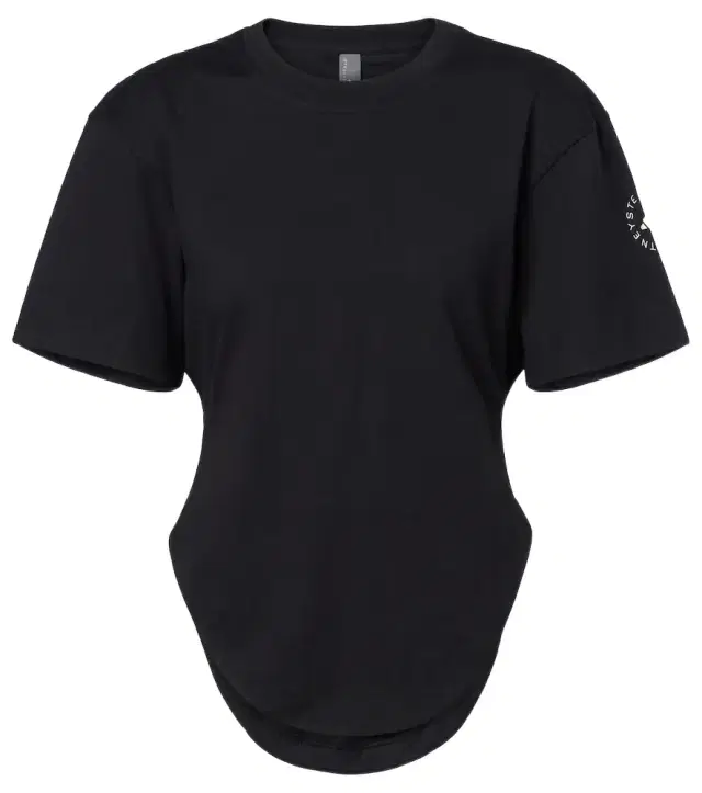 Gathered cotton T-shirt Gathered cotton T-shirt