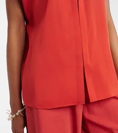 Vince Silk-blend blouse | Thumbnail 2