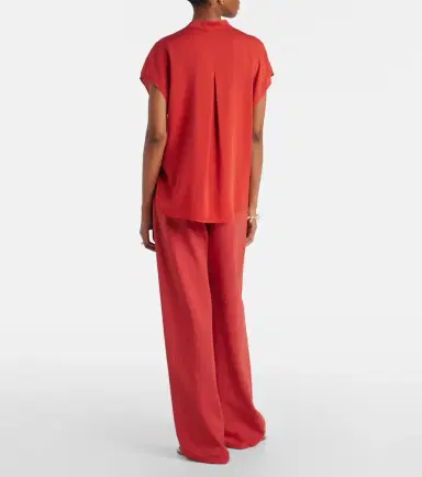 Vince Silk-blend blouse | Thumbnail 4