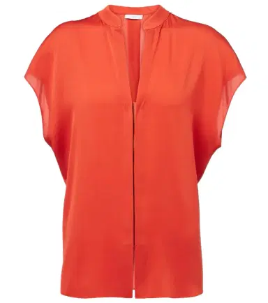 Vince Silk-blend blouse | Thumbnail 1