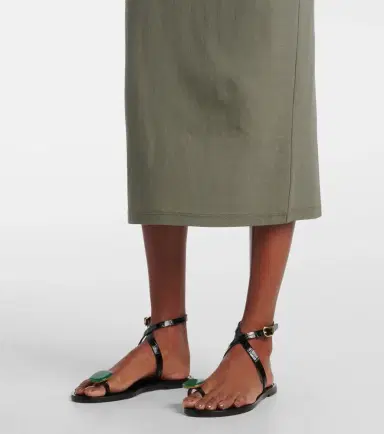 Vince Cotton midi skirt | Thumbnail 5