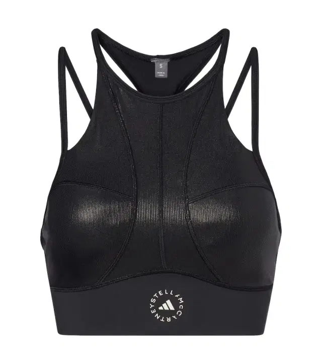 Adidas by Stella McCartney Lamé sports bra