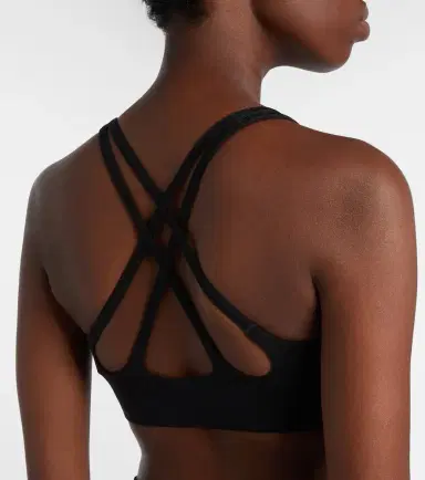 adidas by Stella McCartney Logo padded sports bra | Thumbnail 2 adidas by Stella McCartney Logo padded sports bra | Thumbnail 2