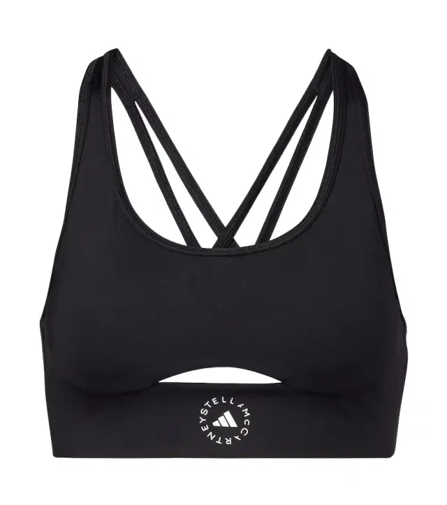 Logo padded sports bra