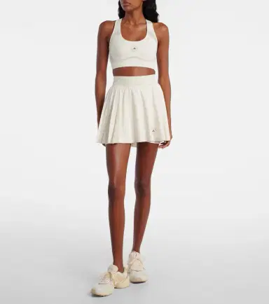 Adidas by Stella McCartney Logo padded sports bra | Thumbnail 5 Adidas by Stella McCartney Logo padded sports bra | Thumbnail 5