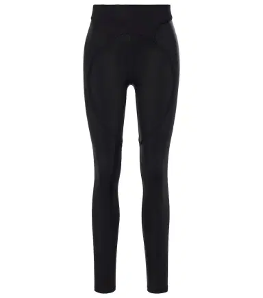 Adidas by Stella McCartney High-rise lamé leggings | Thumbnail 1
