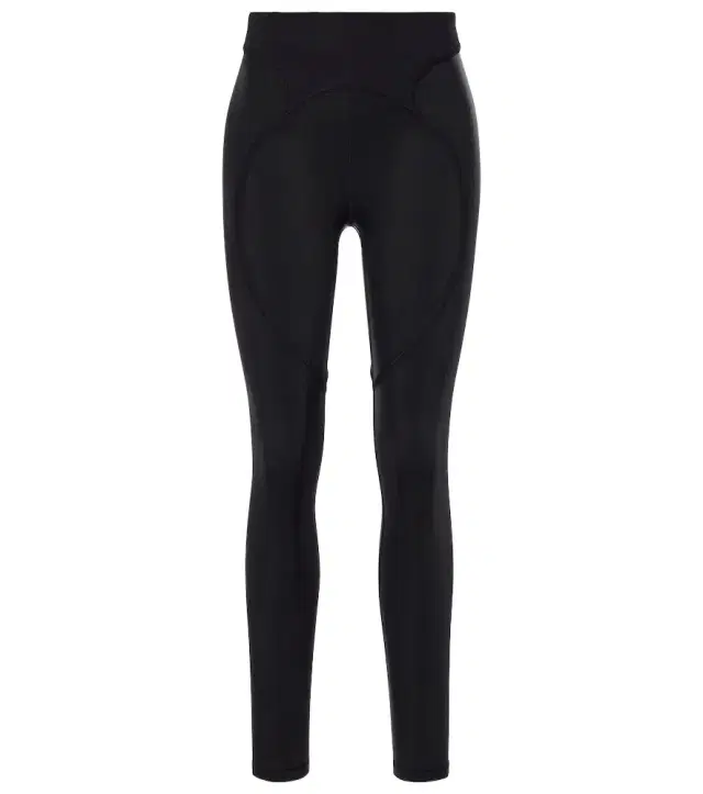 High-rise lamé leggings