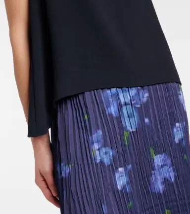 Vince Asymmetric draped top | Thumbnail 2 Vince Asymmetric draped top | Thumbnail 2