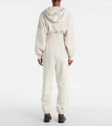 Adidas by Stella McCartney Logo cotton-blend fleece sweatpants | Thumbnail 4 Adidas by Stella McCartney Logo cotton-blend fleece sweatpants | Thumbnail 4