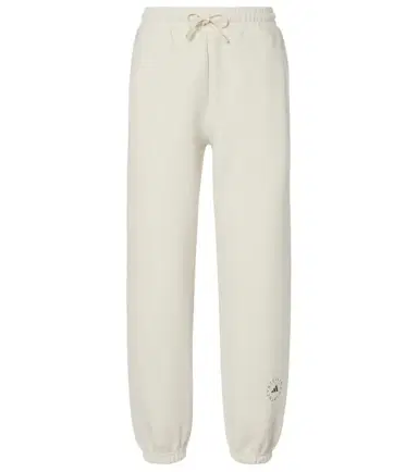 Adidas by Stella McCartney Logo cotton-blend fleece sweatpants | Thumbnail 1 Adidas by Stella McCartney Logo cotton-blend fleece sweatpants | Thumbnail 1