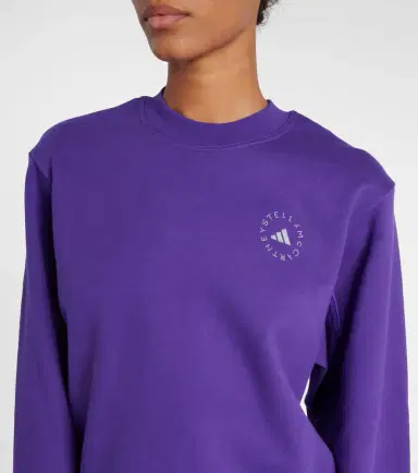 adidas by Stella McCartney Cotton fleece sweatshirt | Thumbnail 2