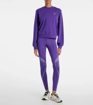 adidas by Stella McCartney Cotton fleece sweatshirt | Thumbnail 4