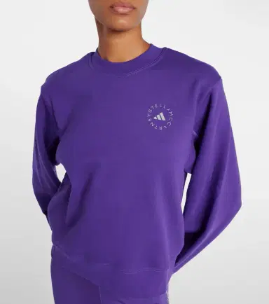 adidas by Stella McCartney Cotton fleece sweatshirt | Thumbnail 6