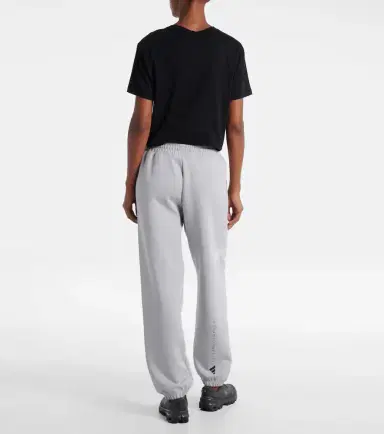 Adidas by Stella McCartney Cotton-blend fleece sweatpants | Thumbnail 3 Adidas by Stella McCartney Cotton-blend fleece sweatpants | Thumbnail 3