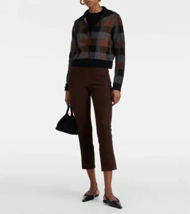 Vince Suede slim pants | Thumbnail 4