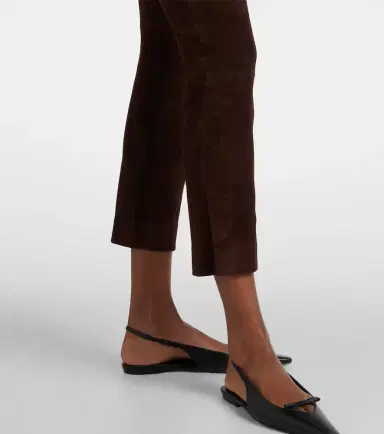 Vince Suede slim pants | Thumbnail 6