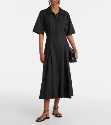 Vince Cotton midi dress | Thumbnail 4