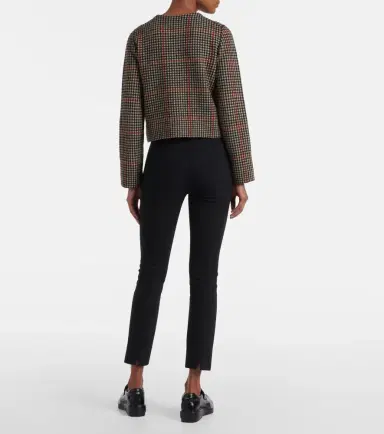 Vince Checked wool cardigan | Thumbnail 4