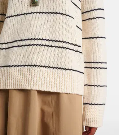 Vince Striped wool-blend sweater | Thumbnail 4
