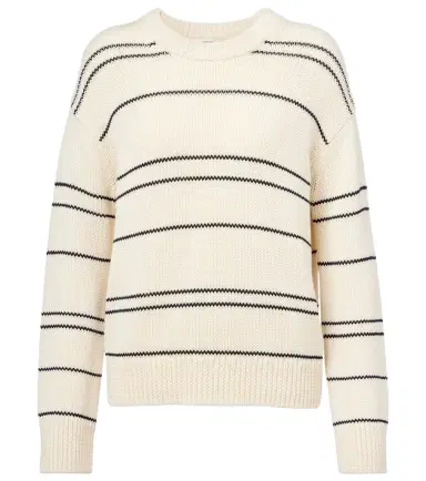 Vince Striped wool-blend sweater | Thumbnail 1