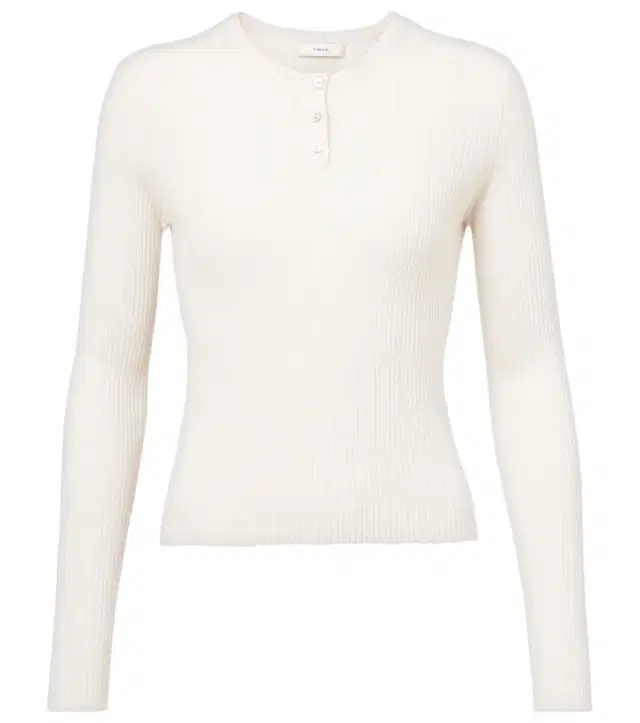 Vince Cashmere and silk Henley shirt