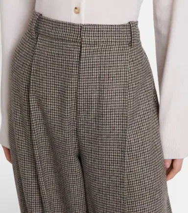 Vince Houndstooth wide-leg pants | Thumbnail 3