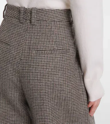 Vince Houndstooth wide-leg pants | Thumbnail 5