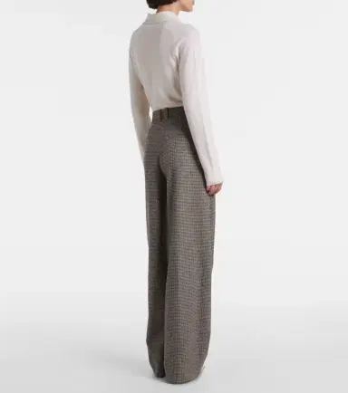 Vince Houndstooth wide-leg pants | Thumbnail 6