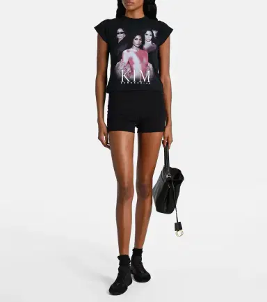 Wardrobe.NYC Wardrobe. NYC High-rise jersey shorts | Thumbnail 2 Wardrobe.NYC Wardrobe. NYC High-rise jersey shorts | Thumbnail 2