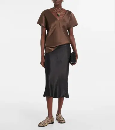 Vince Satin blouse | Thumbnail 3