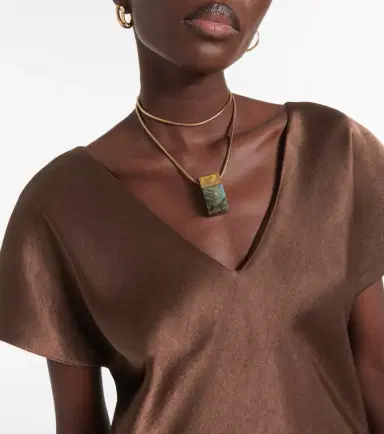 Vince Satin blouse | Thumbnail 5