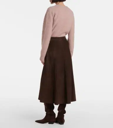 Vince Suede midi skirt | Thumbnail 2