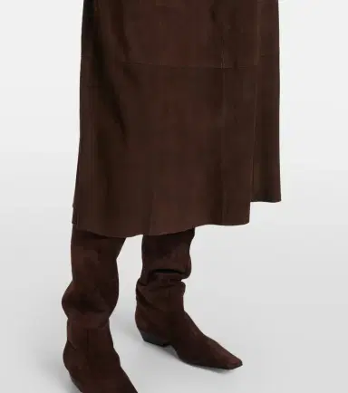 Vince Suede midi skirt | Thumbnail 3