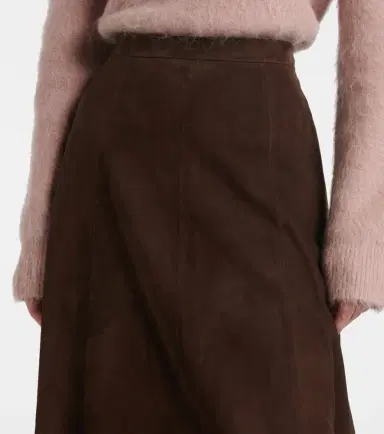 Vince Suede midi skirt | Thumbnail 5