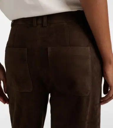 Vince Leather straight pants | Thumbnail 4