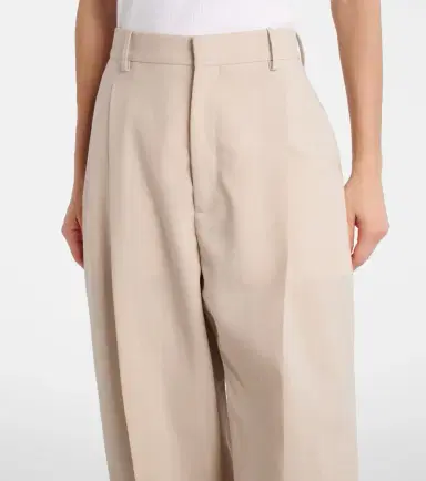 Wardrobe.NYC Wardrobe. NYC Mid-rise wool straight pants | Thumbnail 4