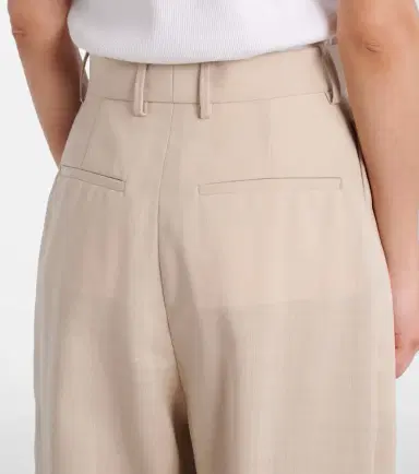 Wardrobe.NYC Wardrobe. NYC Mid-rise wool straight pants | Thumbnail 5