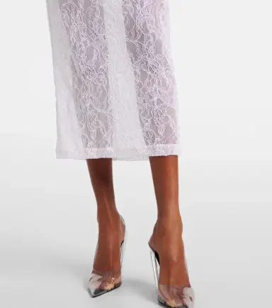 Wardrobe.NYC Wardrobe. NYC Sheer lace midi skirt | Thumbnail 5 Wardrobe.NYC Wardrobe. NYC Sheer lace midi skirt | Thumbnail 5
