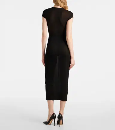 Wardrobe.NYC Wardrobe. NYC Sheer technical bodysuit | Thumbnail 4