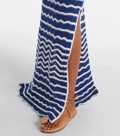 Bananhot Rey knitted cotton-blend maxi dress | Thumbnail 6