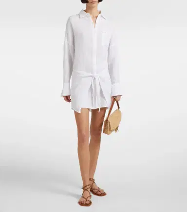 Melissa Odabash Sara cotton shirt dress | Thumbnail 2
