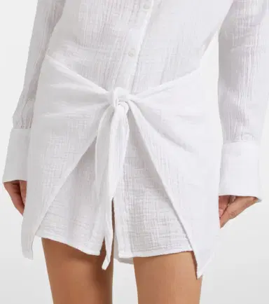 Melissa Odabash Sara cotton shirt dress | Thumbnail 3