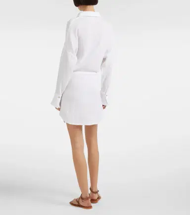 Melissa Odabash Sara cotton shirt dress | Thumbnail 5